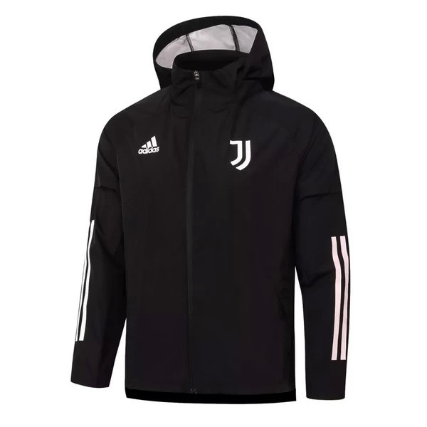 Giacca Calcio a vento Juventus 20/21 Nero Bianco